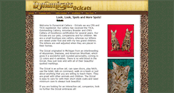 Desktop Screenshot of dynamicatocicats.com